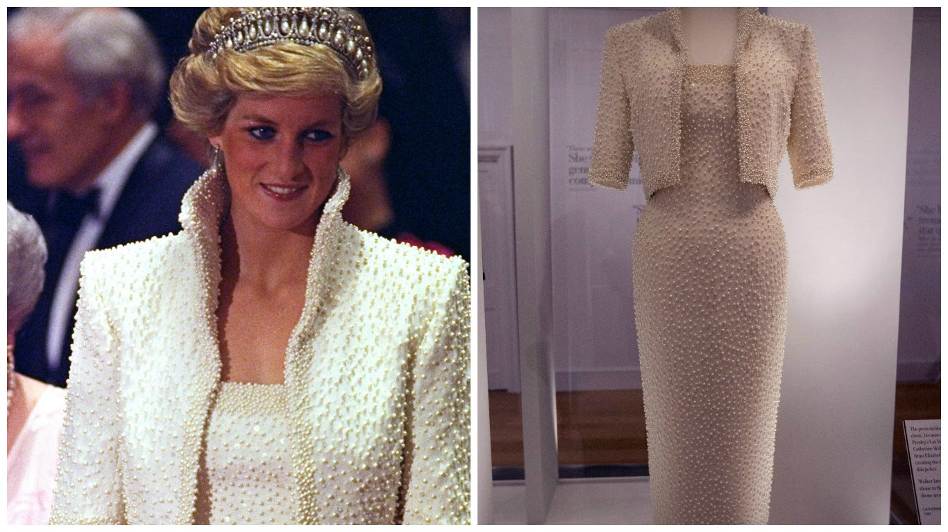 Princess Diana fashion exhibit